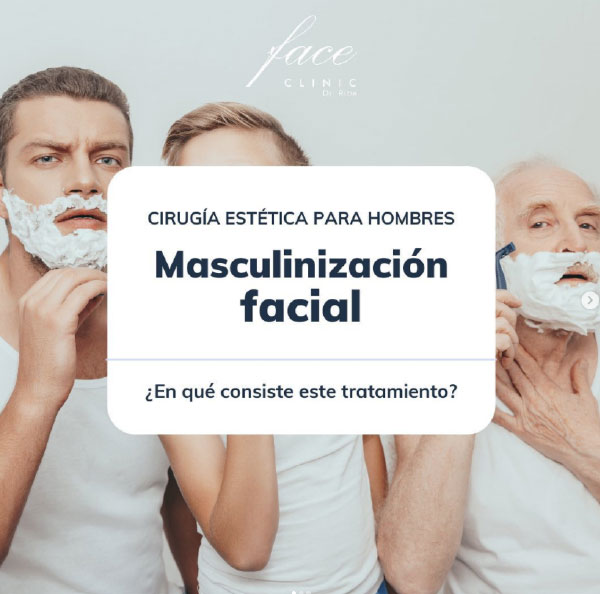 ¿Qué es la masculinizacion facial?